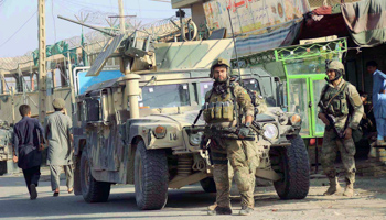 Afghan security forces in Kunduz city (Reuters/Nasir Wakif)