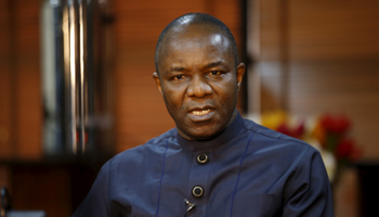 Nigerian Minister of State for Petroleum Resources Emmanuel Ibe Kachikwu (Reuters/Afolabi Sotunde)