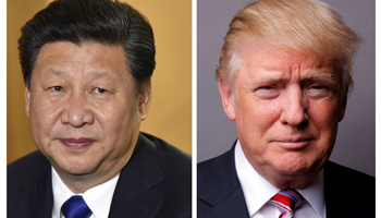 Presidents Xi Jinping and Donald Trump (Reuters/Toby Melville/Lucas Jacksons)