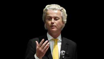 Dutch Parliamentarian Geert Wilders (Reuters/Mike Stone)