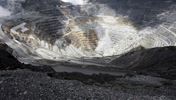 PT Freeport Indonesia's open-pit Grasberg copper and gold mine complex  (Reuters/Muhammad Adimaja/Antara Foto)