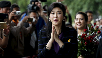 Ousted former Thai Prime Minister Yingluck Shinawatra (Reuters/Chaiwat Subprasom)