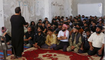 Rebel fighters from the Ahrar al-Sham Movement (Reuters/Ammar Abdullah)