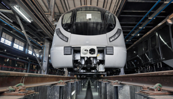 Hyundai Rotem train (Reuters/Anindito Mukherjee)