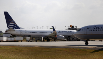 Copa Airlines planes in Panama City (Reuters/Carlos Jasso)