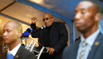 South African President Jacob Zuma (Reuters/Rogan Ward)