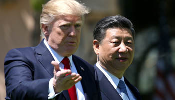 US President Donald Trump and China's President Xi Jinping (REUTERS/Carlos Barria)