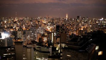 A view of the sprawling metropolitan area of Sao Paulo, Brazil (Reuters/Nacho Doce)