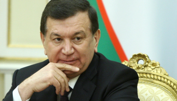 Uzbek President Shavkat Mirziyoyev (Reuters/Mukhtar Kholdorbekov)