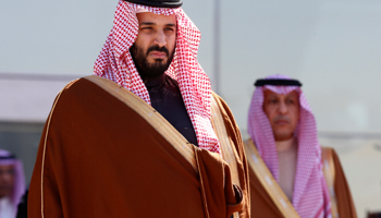 Saudi Deputy Crown Prince Mohammed bin Salman in Riyadh, Saudi Arabia (Reuters/Faisal Al Nasser)