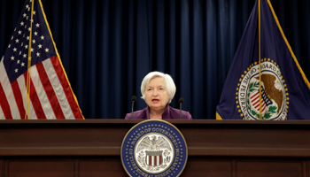 Federal Reserve Board Chairwoman Janet Yellen in Washington (Reuters/Joshua Roberts)