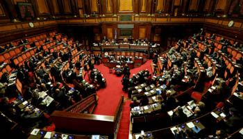 A general view of the Senate in Rome (Reuters/Remo Casilli)
