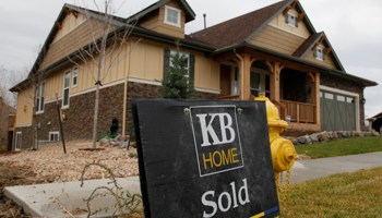 A sold house in Golden, Colorado, United States (Reuters/Rick Wilking)