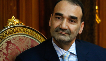 Balkh provincial governor Atta Mohammed Noor in the northern city of Mazar-e-Sharif, 2013 (Reuters/Fabrizio Bensch)