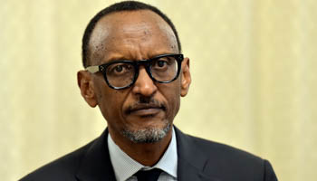 Rwanda's President Paul Kagame looks on as he meets Belgium's Prime Minister Charles Michel in Brussels, Belgium June 8, 2017. (Reuters/Eric Vidal)