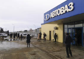 The Avtovaz plant in Togliatti, where a special economic zone hosts suppliers of car parts.  (Reuters/Gleb Stolyarov)