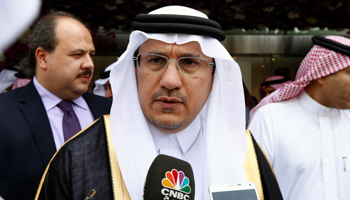 Saudi Arabia's central bank governor Ahmed al-Kholifey in Riyadh, Saudi Arabia (Reuters/Faisal Al Nasser)