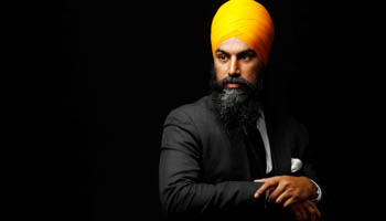 New Democratic Party (NDP) federal leadership candidate Jagmeet Singh (Reuters/Mark Blinch)