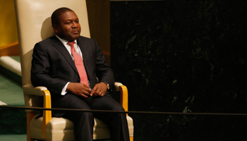 Mozambique's President Filipe Nyusi (Reuters/Mike Segar)