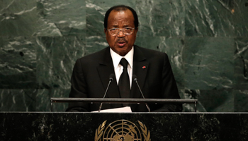President Paul Biya of Cameroon (Reuters/Mike Segar)