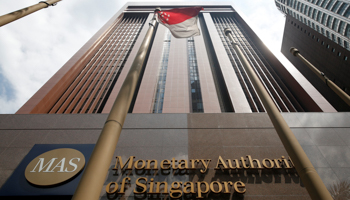 The Monetary Authority of Singapore's headquarters in Singapore  (Reuters/Darren Whiteside)