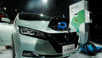Nissan Motor Co's new Leaf, the latest version of the world's top selling electric vehicle (Reuters/Kim Kyung)