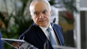 Ghassan Salame, UN Special Representative for Libya, in Rome, Italy  (Reuters/Max Rossi)