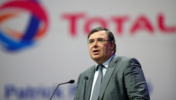 Patrick Pouyanne, Chief Executive Officer of Total, during the 26th World Gas Conference in Paris, France (Reuters/Benoit Tessier)