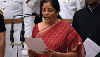 India’s Defence Minister Nirmala Sitharaman (Reuters/Prakash Singh)