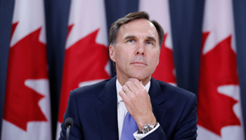 Canada's Finance Minister Bill Morneau (Reuters/Chris Wattie)