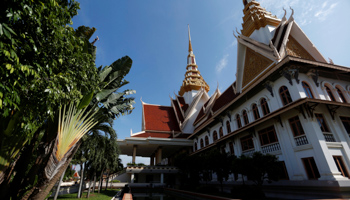 The National Assembly of Cambodia, in central Phnom Penh (Reuters/Samrang Pring)