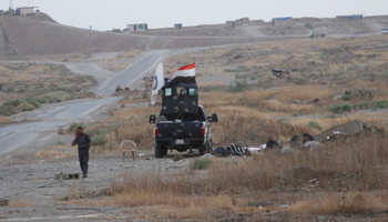 Shi'ite Popular Mobilization Forces, PMF, in the Southwest of Kirkuk, Iraq (Reuters/Ako Rasheed)