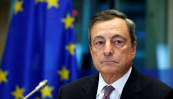 European Central Bank, ECB, President Mario Draghi (Reuters/Francois Lenoir)