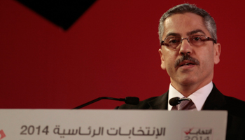 Former head of the Independent Election Commission (ISIE) Chafik Sarsar (Reuters/Zoubeir Souissi)