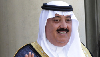 Saudi Arabian Prince Miteb bin Abdullah, former head of the National Guard (Reuters/Philippe Wojazer)