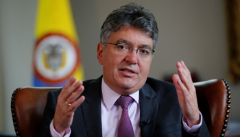 Colombia's Finance Minister Mauricio Cardenas (Reuters/Jaime Saldarriaga)