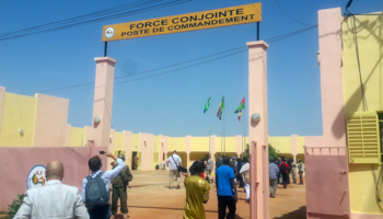 G5 Sahel force new military headquarters in Sevare, central Mali (Reuters/Aaron Ross)
