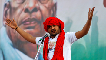 Gujarat’s Patidar leader Hardik Patel (Reuters/Amit Dave)