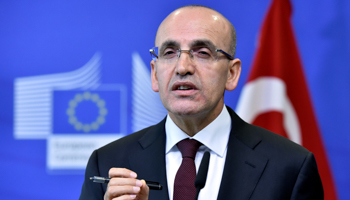 Turkish Deputy Prime Minister Mehmet Simsek (Reuters/Eric Vidal)