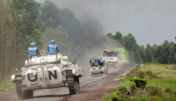 UN peacekeepers on patrol in North Kivu, Democratic Republic of the Congo (Reuters/Thomas Mukoya)