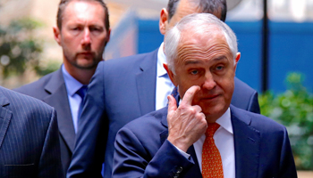 Australian Prime Minister Malcolm Turnbull in Sydney, Australia (Reuters/David Gray)