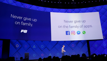 Facebook Founder and CEO Mark Zuckerberg during the annual Facebook F8 developers conference in San Jose, California, USA (Reuters/Stephen Lam)