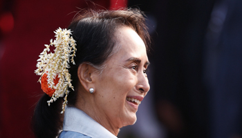 Myanmar State Counsellor Aung San Suu Kyi (Reuters/Adnan Abidi)