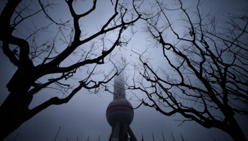 The Oriental Pearl Tower skyscraper in Shanghai (Reuters/Aly Song)