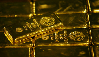 Gold bars at South Africa's Rand Refinery in Germiston (Reuters/Siphiwe Sibeko)