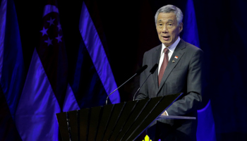 Singapore Prime Minister Lee Hsien Loong (Reuters/Aaron Favila)