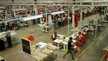 Textile workers in the government’s flagship Hawassa Industrial Park, November 2017 (Reuters/Tiksa Negeri)