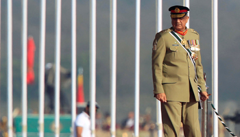 Pakistani army Chief Qamar Javed Bajwa (Reuters/Faisal Mahmood)