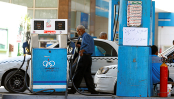 A sign at a petrol station in Cario shows the revised fuel price, Egypt, June 2017 (Reuters/Mohamed Abd El Ghany)