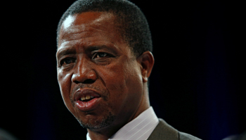 Zambia's President Edgar Lungu (Reuters/Rogan Ward)